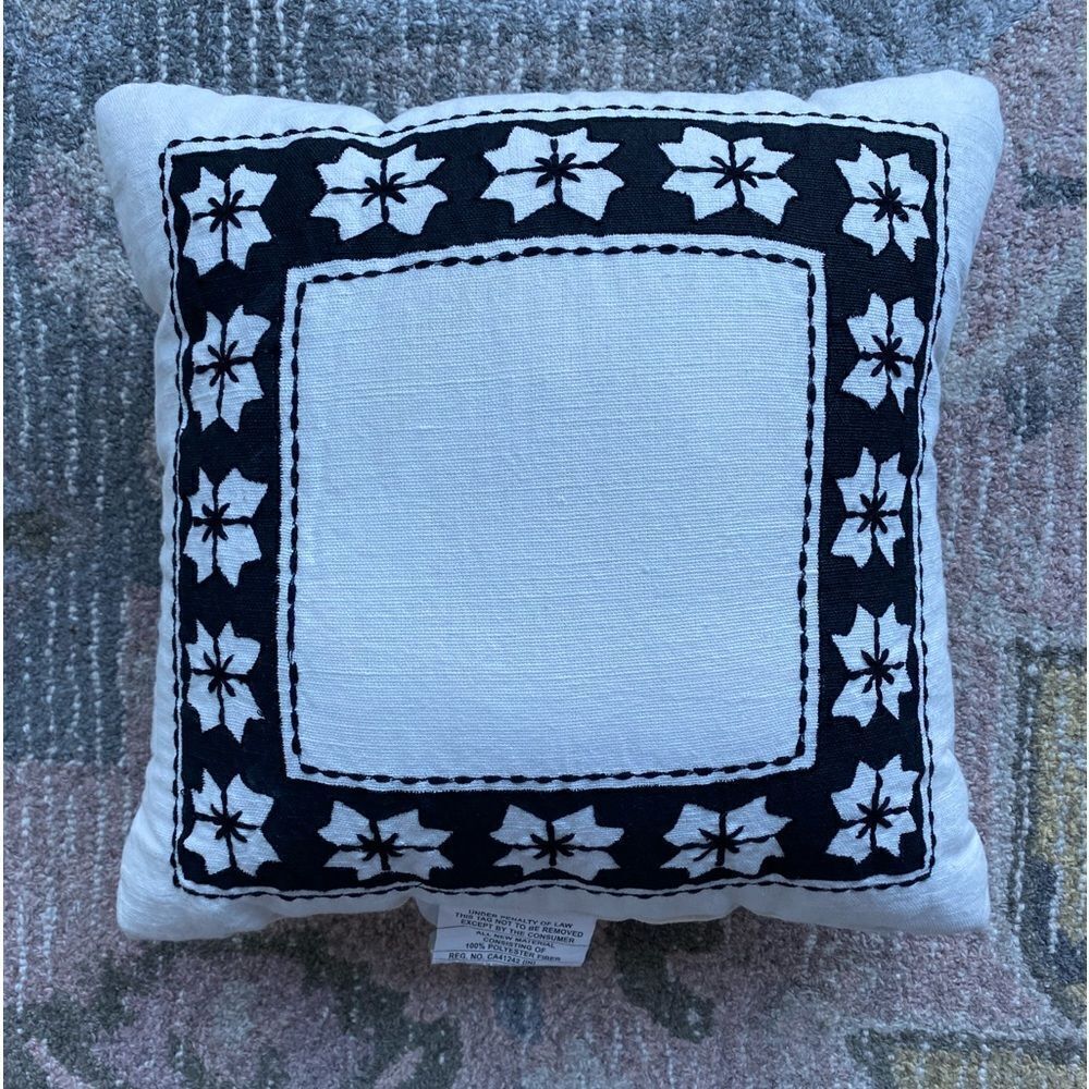 Hearth & Hand Magnolia Poinsettia Design Throw Pillow